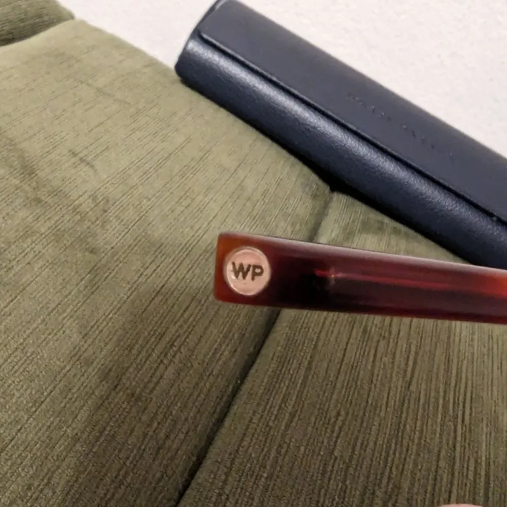 Warby Parker Marshall Eyeglasses Red Frame Preppy Office